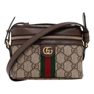 Gucci (WMNS) Gucci Ophidia GG Top Handle Mini Bag Beige Brown 699532-96IWG-8745