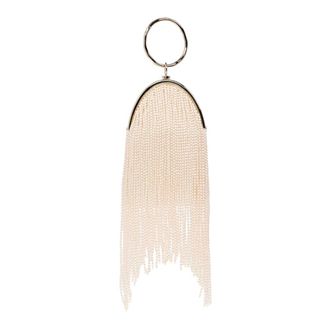 Jimmy Choo London Bolso de mano Raindrops KQF - Bags - Mujer - Beige - ONE SIZE