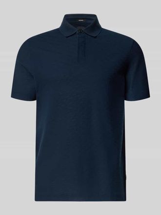 HUGO BOSS Regular Fit Poloshirt aus reiner Baumwolle Modell H-PACK189 in Marine, Gr&ouml;&szlig;e XXXL