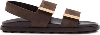 Tod's Nubuck Sandals - Brown - 37 (IT37/ UK4)
