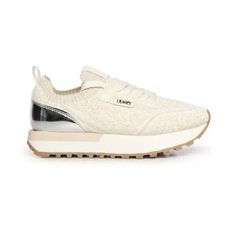 Liu Jo Schoenen, Dames, Beige, 39 EU, Polyester, Evelyn 916 Sneakers
