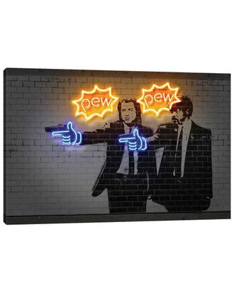 iCanvas Pew Pew By Octavian Mielu Wall Art