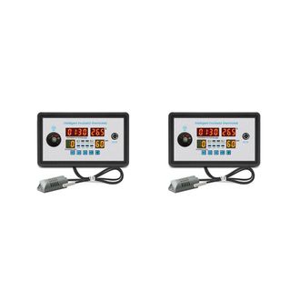 OEM Termostatos Inteligentes Zfx-w9002 Con Control Digital De Temperatura Y Humedad, Incubadora Con Volteador Autom&aacute;tico De Huevos De 360&deg; Y 12 V