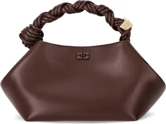 Ganni BORSA A MANO BOU MARRONE GANNI