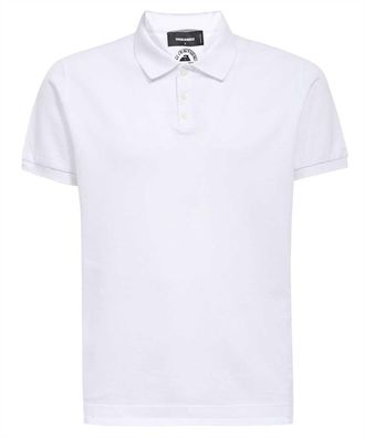 Dsquared2 Short Sleeve Cotton Polo Shirt