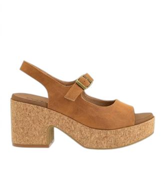 Corkys Footwear Womens Miss Behavin Block Heel In Camel