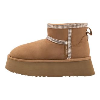 Steve Madden Dames, Schoenen, Beige, Maat: 39 EU Leer
