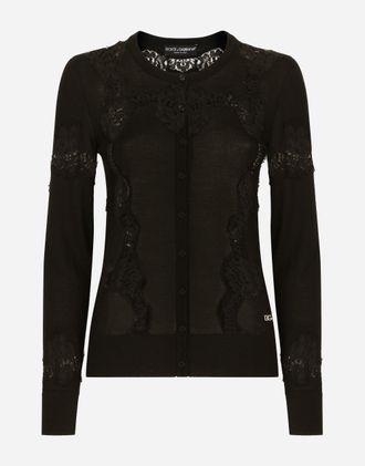 Dolce & Gabbana Cardigan C/bottoni - Woman Sweaters And Cardigans Black 36