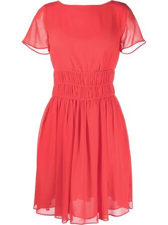 Emporio Armani Jurk met A-lijn - Rood