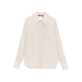 Max Mara Shirts Neutral, Brown