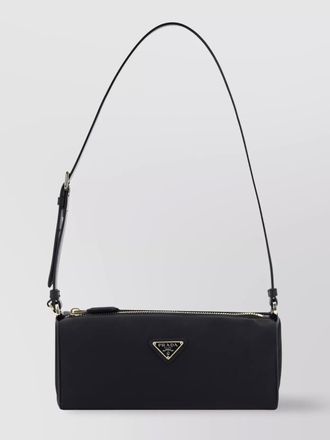 Prada triangle mini recycled polyamide shoulder bag