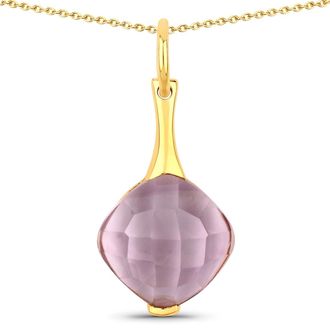 Rafaela Donata Womens Khushi Female Sterling Silver Necklace - Gold - One Size