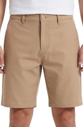 Burnside Hybrid Stretch Shorts in Khaki at Nordstrom Rack, Size 32