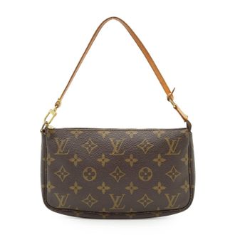 Louis Vuitton Louis Vuitton stoffen schoudertas pochette accessoire