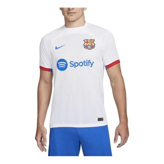 Nike FC Barcelona 2023/24 Stadium Jersey White DX2686-101