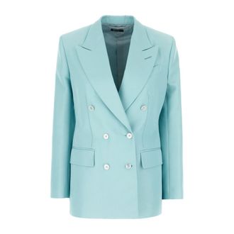Tom Ford Blazers, female, Blue, M, Stylish Jackets and Vests Collection