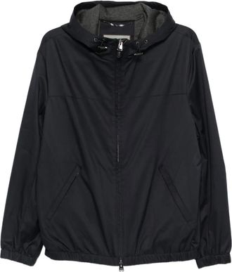 Canali Jack met capuchon - Zwart