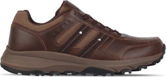 Slazenger Mens Alston Trainers Shoes Brown 10