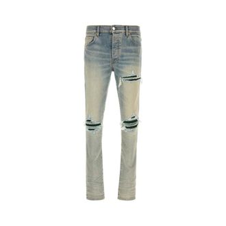 Amiri Slim Fit Jeans, male, Blue, W34, Stretch Denim Jeans