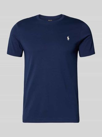 Polo Ralph Lauren Regular Fit T-Shirt aus reiner Baumwolle in Marine, Gr&ouml;&szlig;e XXL