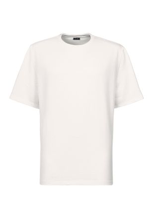 John Devin T-Shirt JOHN DEVIN, Herren, Gr. 4XL (68/70), creme, Jersey, Obermaterial: 60% Baumwolle, 40% Polyester, regular fit, Rundhals, abgesteppte Kante, Shir