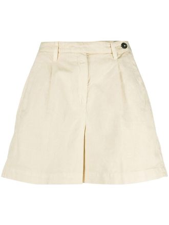 Massimo Alba cotton-linen bermuda shorts - Neutrals