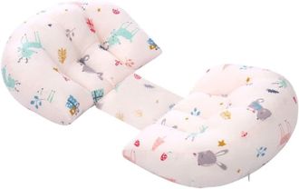 OEM Almohada De Embarazo En Forma De U Para Dormir, Coj&iacute;n De Soporte Lumbar C&oacute;modo, Almohada Abdominal Desmontable, Material Suave Para Mujeres Embarazada