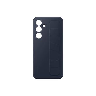 Samsung Coque En Silicone Avec Lani&egrave;re Pour Samsung Galaxy S24 Fe Bleu Fonc&eacute;