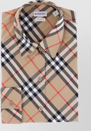 Burberry printed cotton shirt