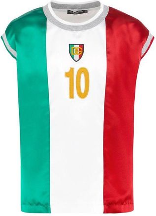 Dolce & Gabbana White Polyester Mens T-Shirt