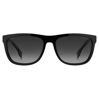 HUGO BOSS Heren zonnebril gepolariseerd (Mat zwart/grijs)