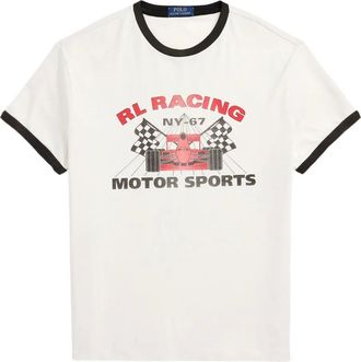 Polo Ralph Lauren T-shirt con stampa - Bianco