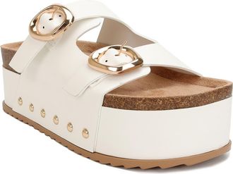 Seven 7 Camila Platform Sandal in White at Nordstrom Rack, Size 7.5