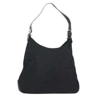 Ferragamo Pre-owned Nylon handbags - Dames - Pre-owned - Zwart - Maat: ONE Size Nylon