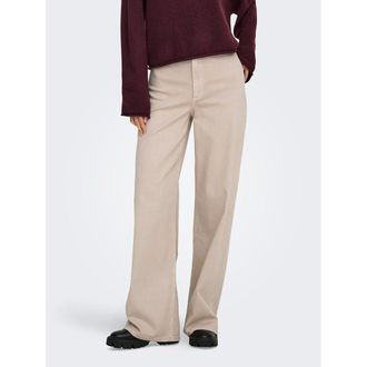 Jacqueline de Yong Wijde broek met hoge taille