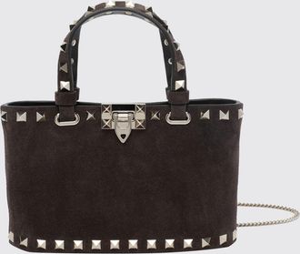 Valentino Garavani Mini borsa a mano Rockstud in pelle con ricami e borchie
