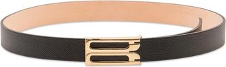 Victoria Beckham Frame Belt - Dames - Riemen - Zwart - 70 CM - Leer - Accessoires