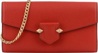 Pourchet Tassen, Dames, Roze, ONE Size, Leer, Pochette S&egrave;vres