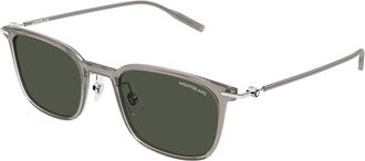 Montblanc MB0503S 001 Mens Sunglasses Grey Size 52