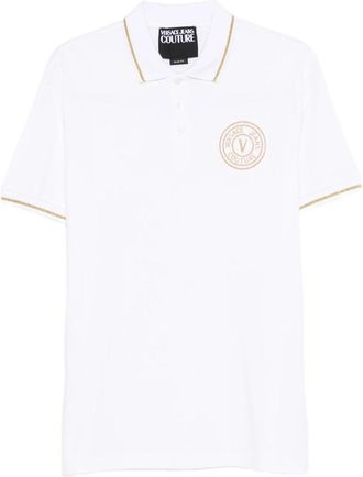 Versace Jeans Couture Logo-print Polo Shirt