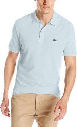 Lacoste Classic Pique Slim Fit Short Sleeve Polo In Rill