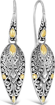 Devata Angel Wings Earrings in Sterling Silver and 18K Gold at Nordstrom