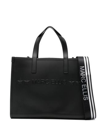 Marc Ellis Flat Go logo tote bag - women - PVC - One Size - Black