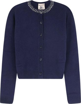 Semicouture Donna, Maglie, Blu, XL, new