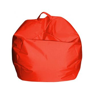 Talamo Italia Talamo Italia - Dmora Pouf &Eacute;l&eacute;gant, Couleur Orange, Mesure 65 X 50 X 65 Cm