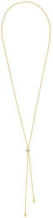 Rivka Friedman Beaded Lariat Necklace in Gold /Cz at Nordstrom Rack