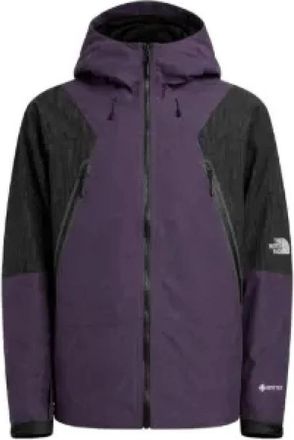 The North Face Mountain Hooded Jacket - Heren - Windbreakers - Paars - L - Polyester - Fitness