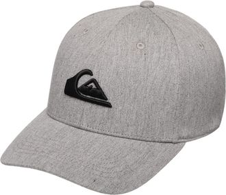 Quiksilver Trucker Cap QUIKSILVER Decades, Herren, grau (light grau heather), Kunstfaser, Caps Trucker Cap