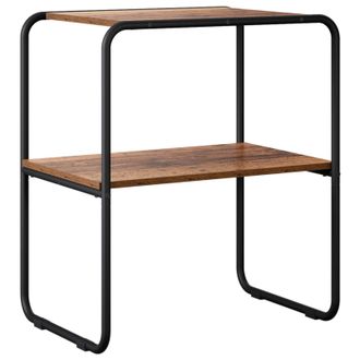 vidaXL Mesa Consola Madera Envejecida 60 X 42,5 X 70 Cm Vidaxl