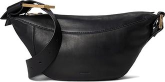 AllSaints Luna Crossbody Cross Body Handbags Black, Leather